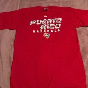 #51 Bernie Williams Puerto Rico World Baseball Classic T-Shirt